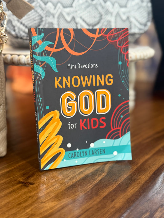 Mini Devotional Knowing God for Kids