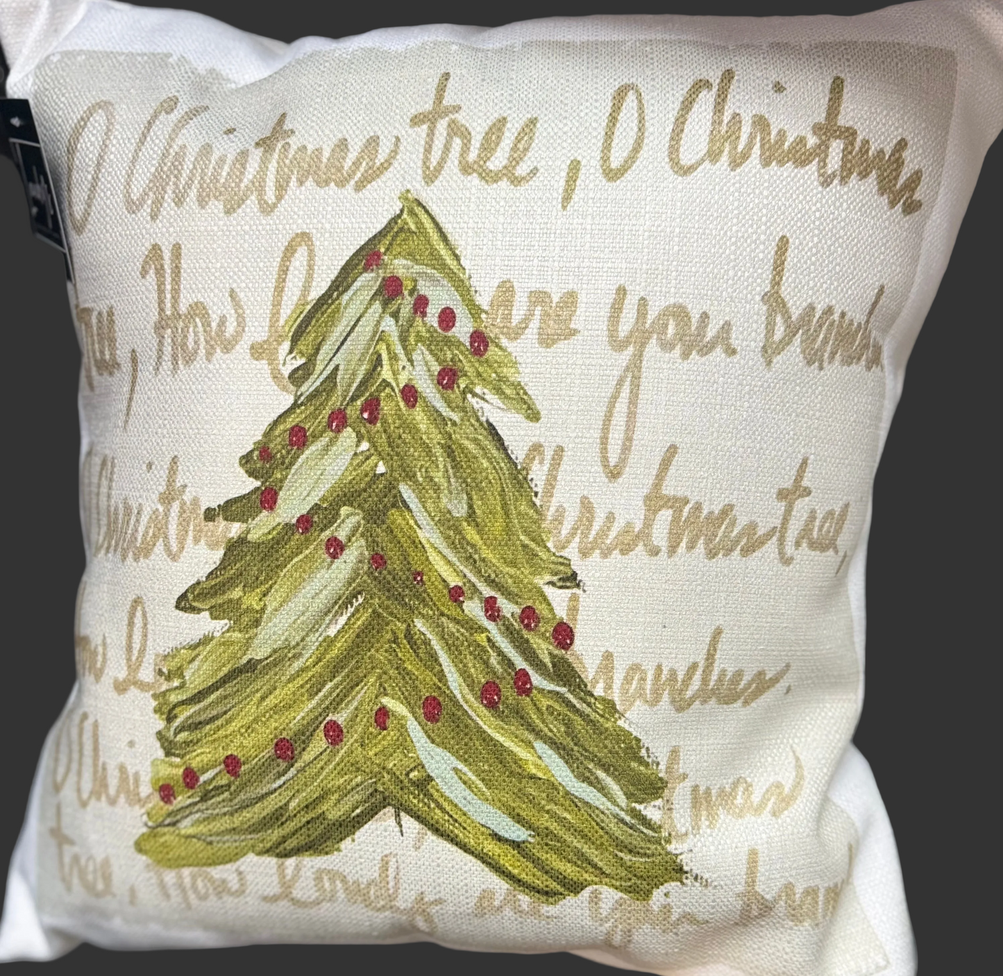 O Christmas Tree Pillow