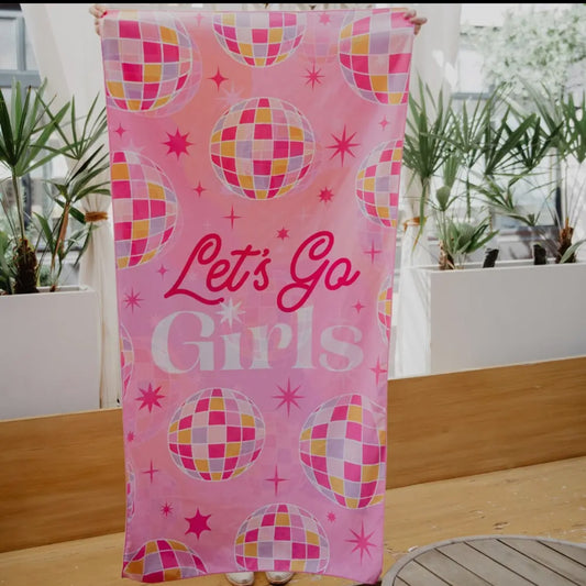 Let's Go Girls Travel Quick Dry Towel