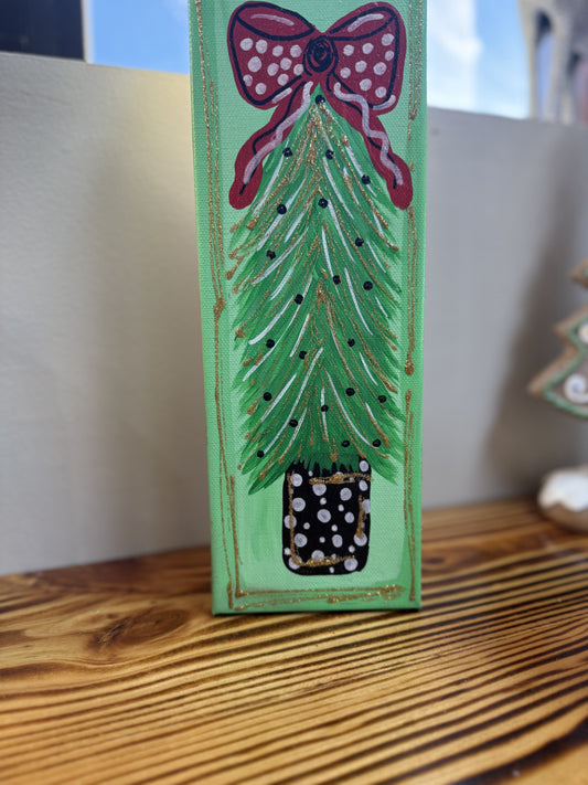 Christmas Handpainted Christmas Tree Sign