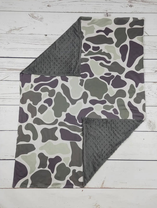 Baby Camouflage Print Blanket