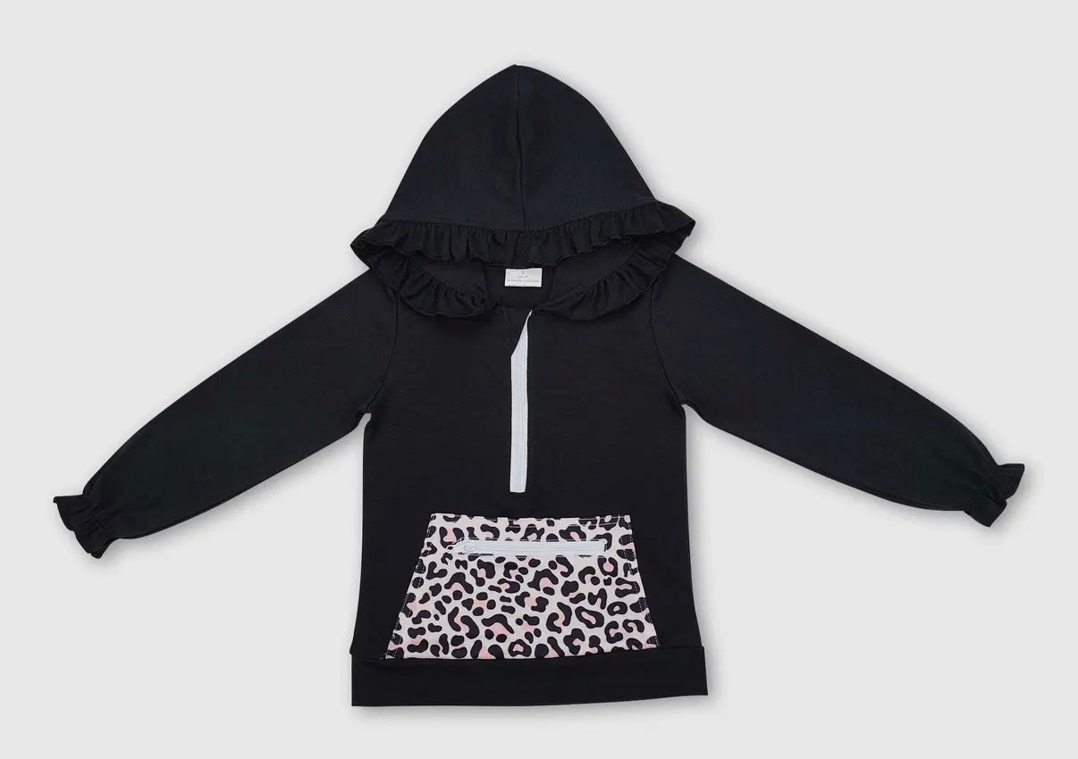 Girl's Half-Zip Hoodie