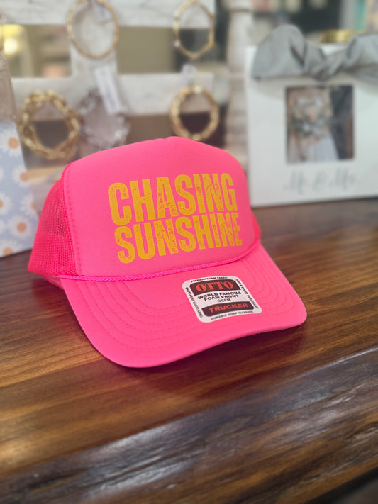 Chasing Sunshine Trucker Hat