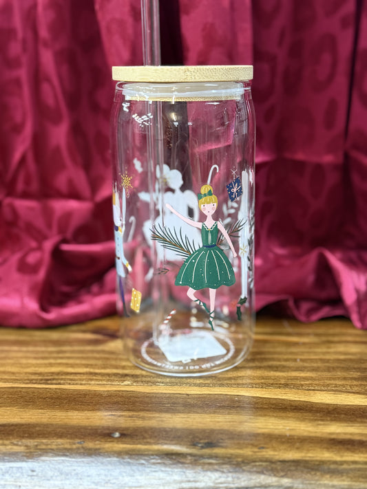 Glass Nutcracker Cup
