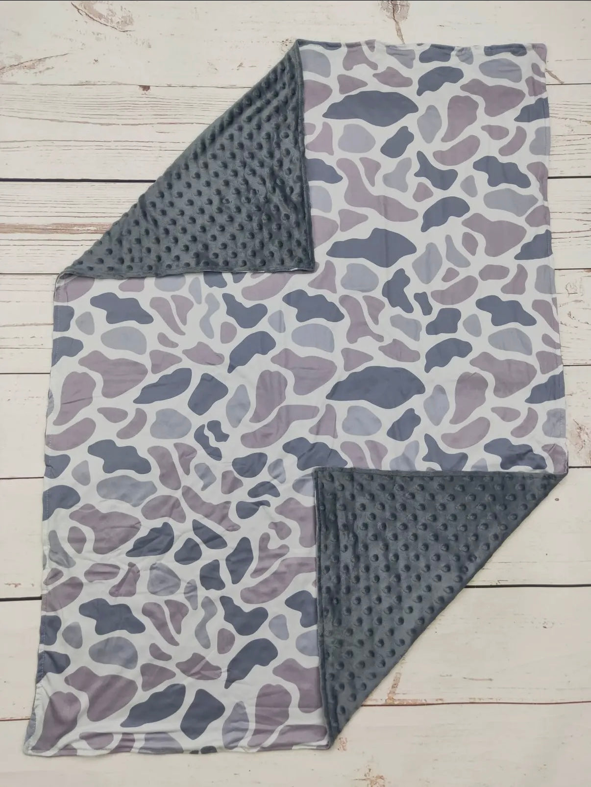 Baby Camo Print Blanket