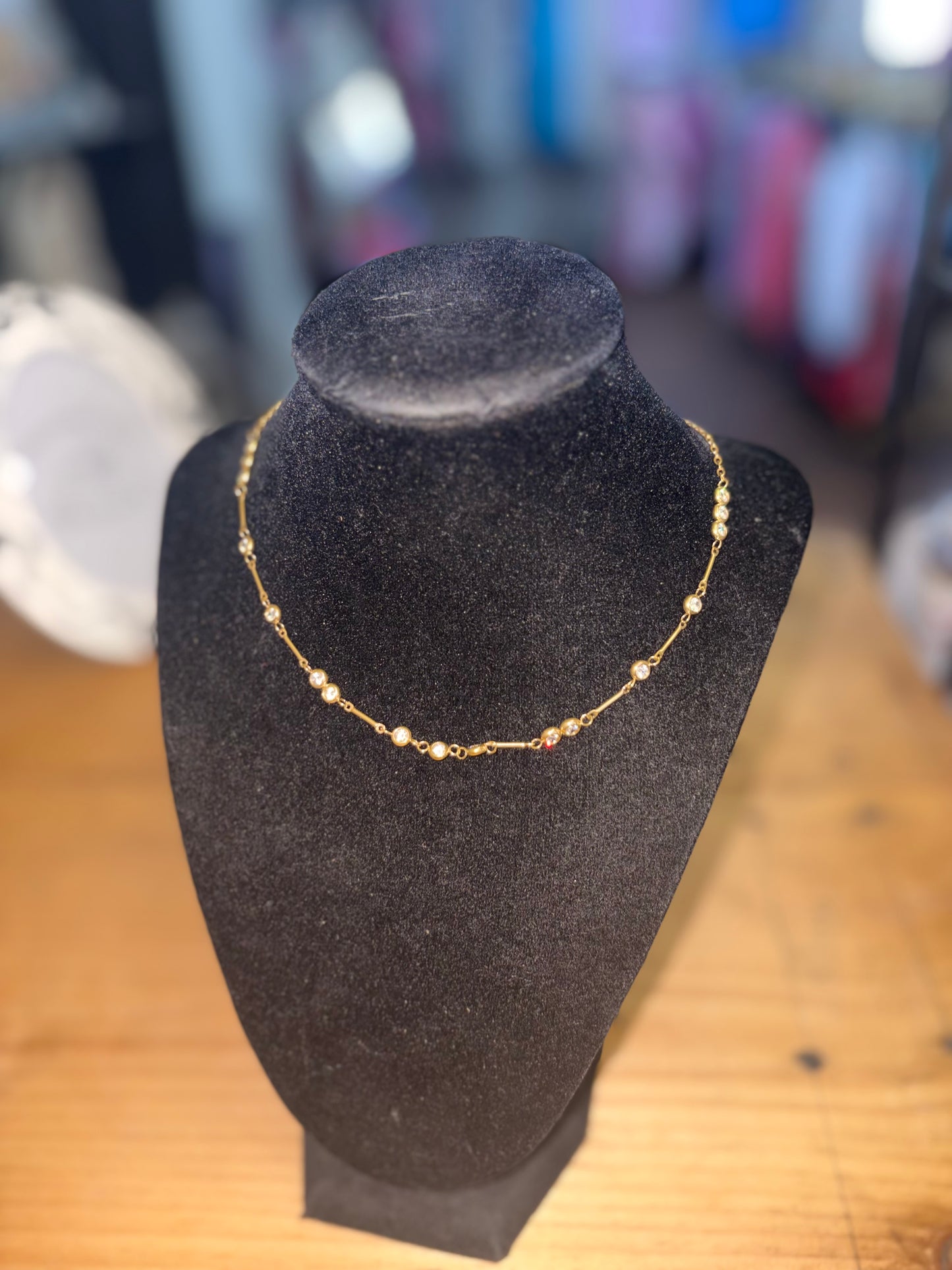 Christina Necklace 18K Gold Non Tarnish