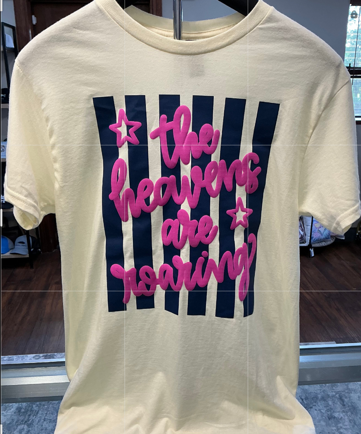 ‘The Heavens Are Roaring’ Puff T-Shirt