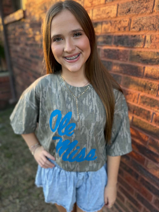 Mossy Oak Ole Miss Script