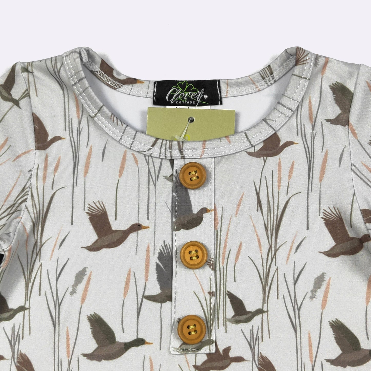 Duck Flight Knotted Gown