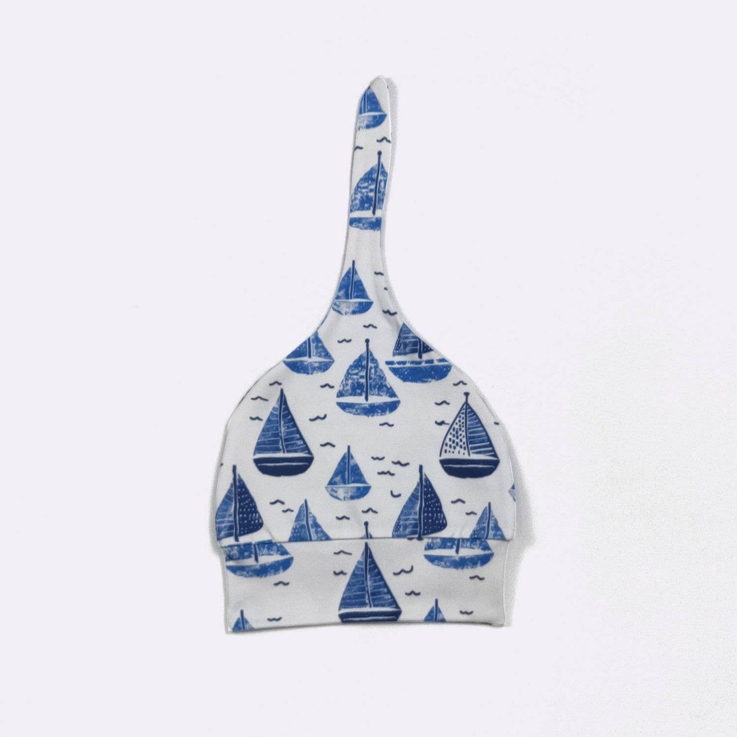 Sailboat Baby Knotted Gown
