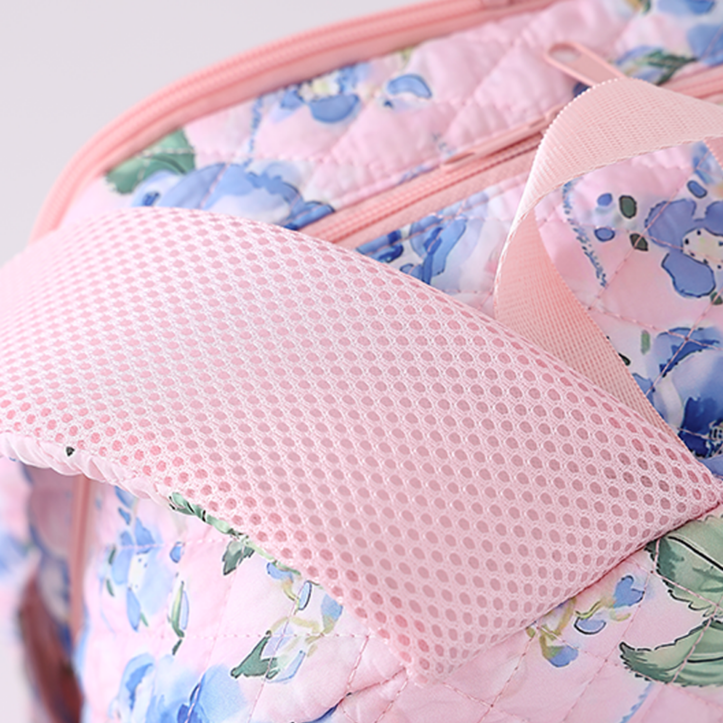 Quilted Full Size Backpack Bluebell Voyage