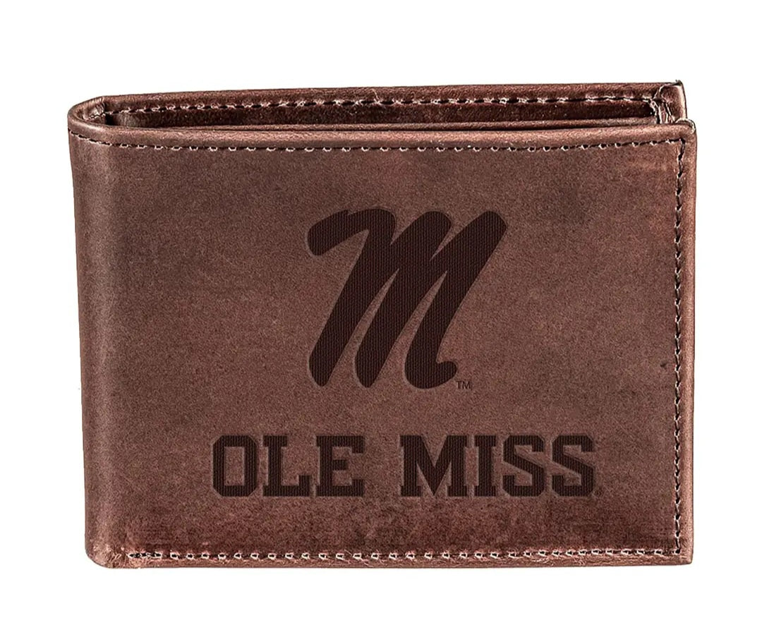 Bi-Fold Wallet -100% Genuine Leather