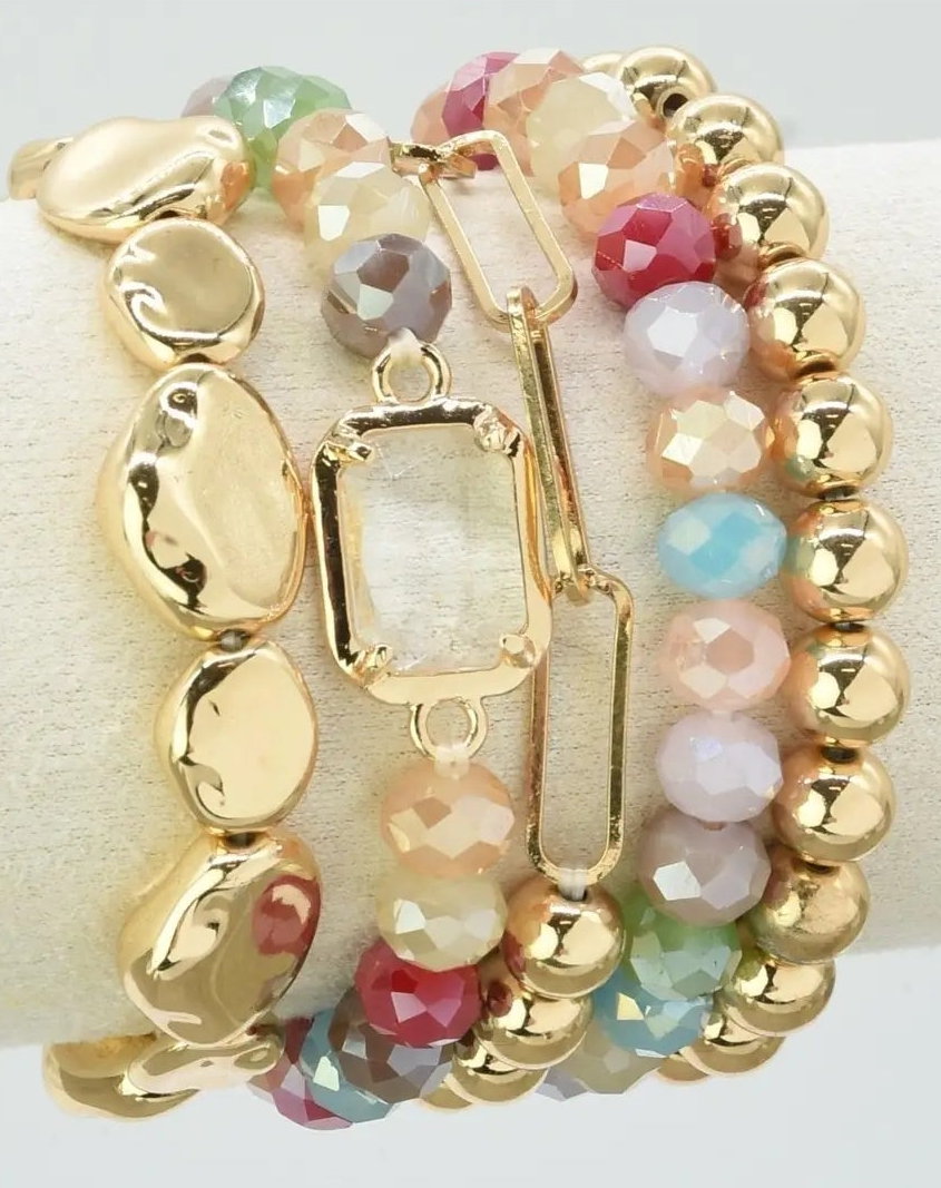 5 piece Beaded Bracelet Set