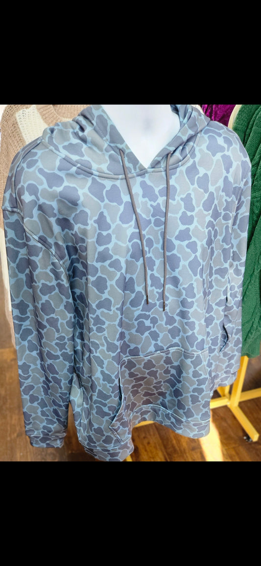 Honey Hole Frog Skin Camo Hoodie