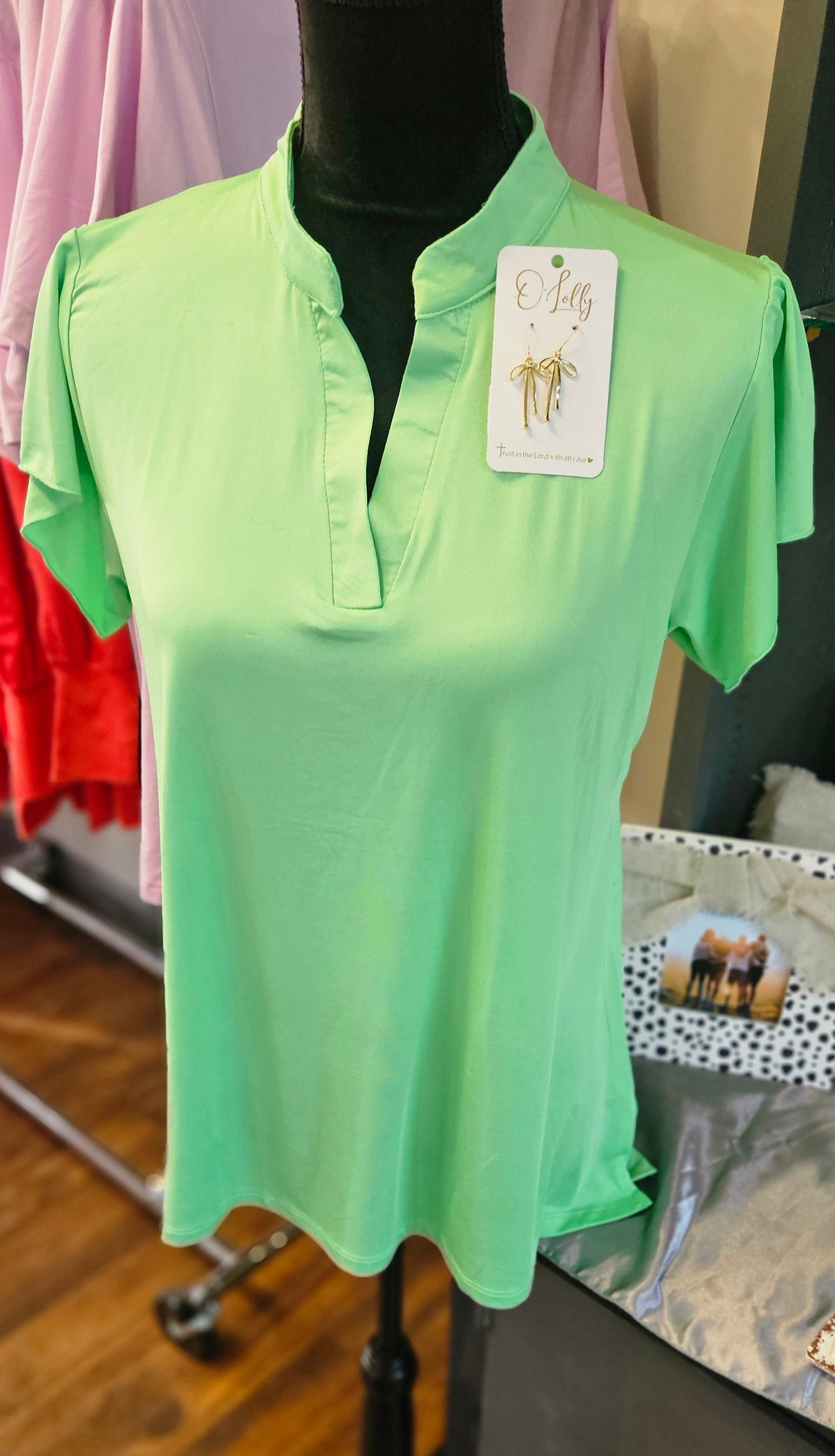 The Nicole V-Neck Top