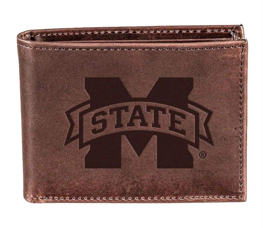 Bi-Fold Wallet -100% Genuine Leather