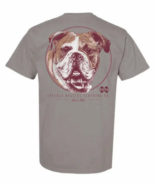 MSU Circle Bulldog Tee