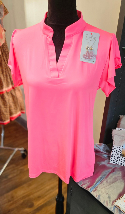 The Nicole V-Neck Top