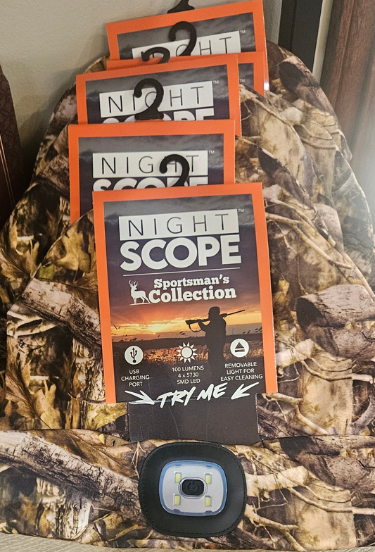 Nightscope Sportsman Rechargeable LED Beanie-Camo