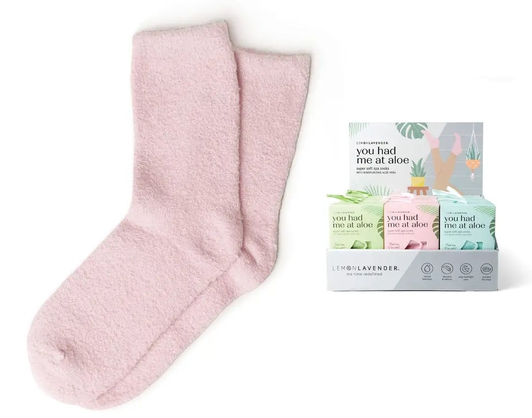 You Had Me At Aloe Socks