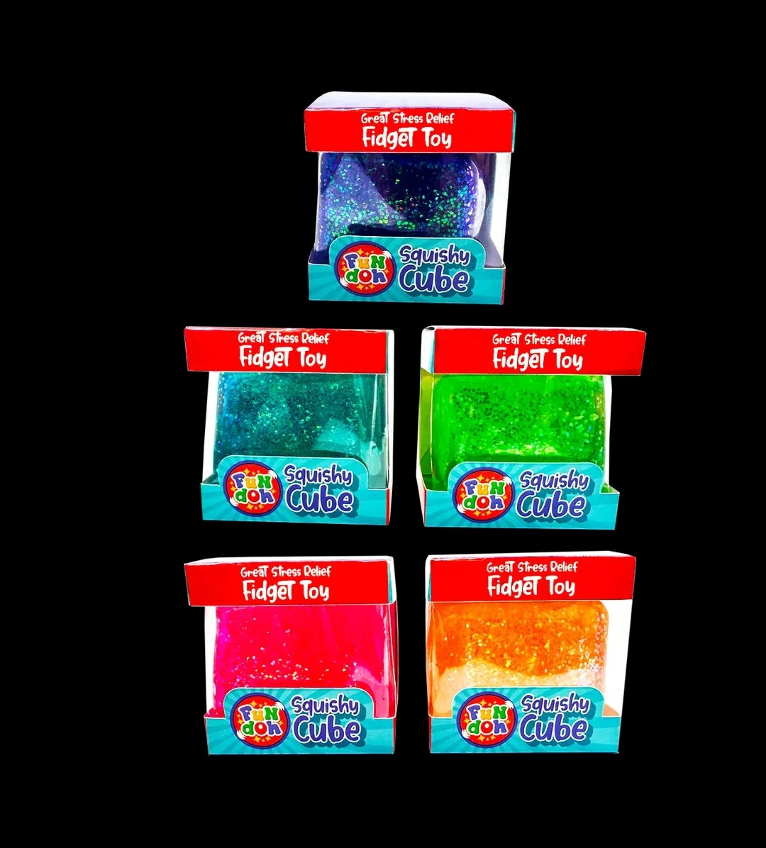 So Much Fun! Fun-Doh Fidget Glitter Slime