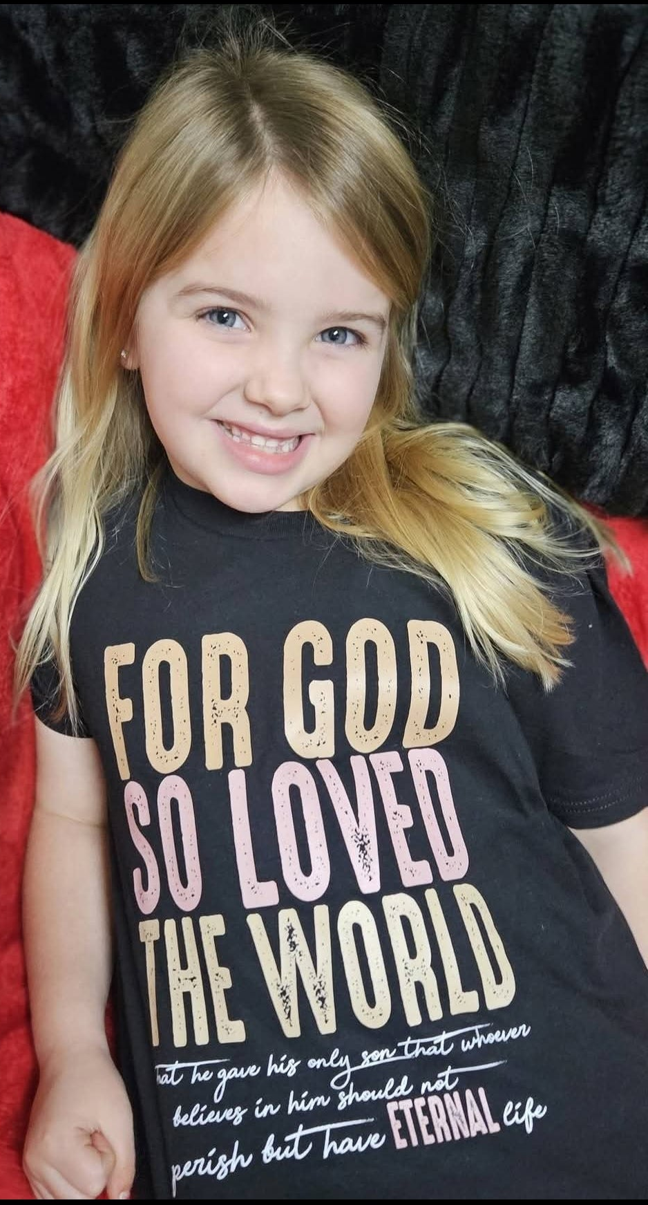 For God So Loved the World -Kids tshirt