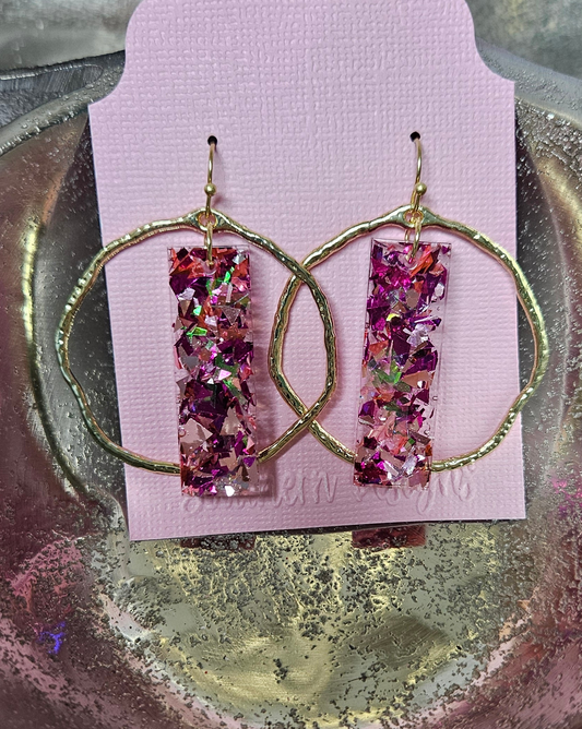 Circle Of Love Earrings